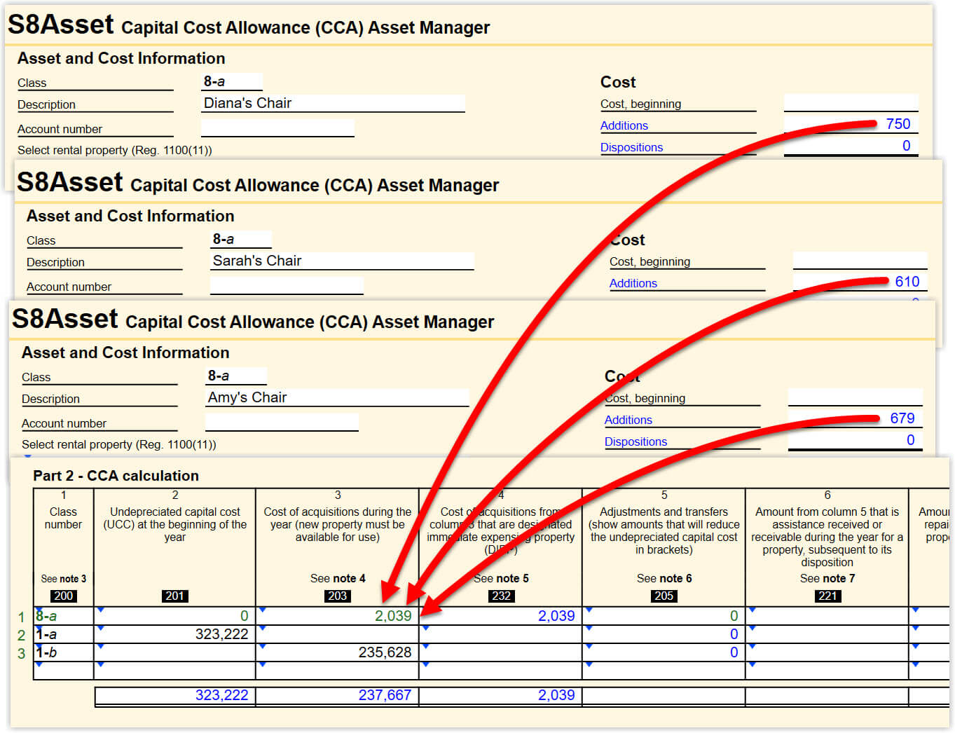 Screen Capture: Pooling of Assets