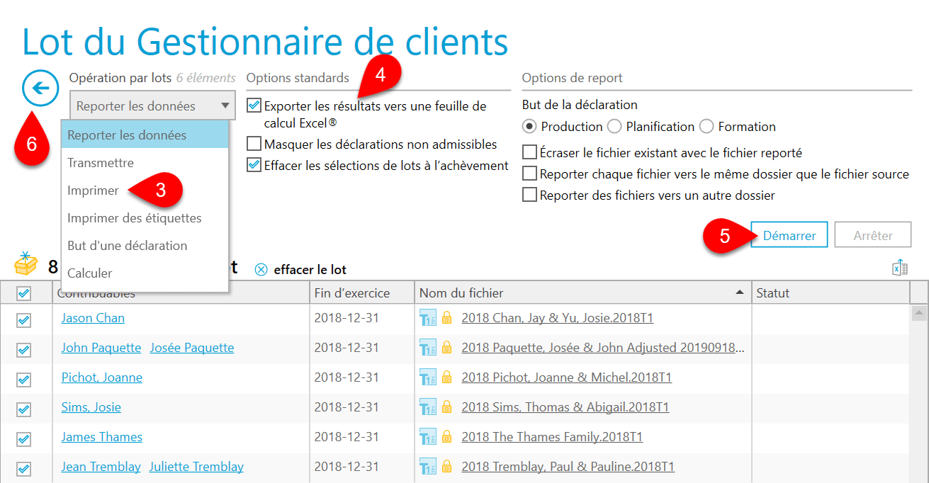 Image : effectuer une opération par lots