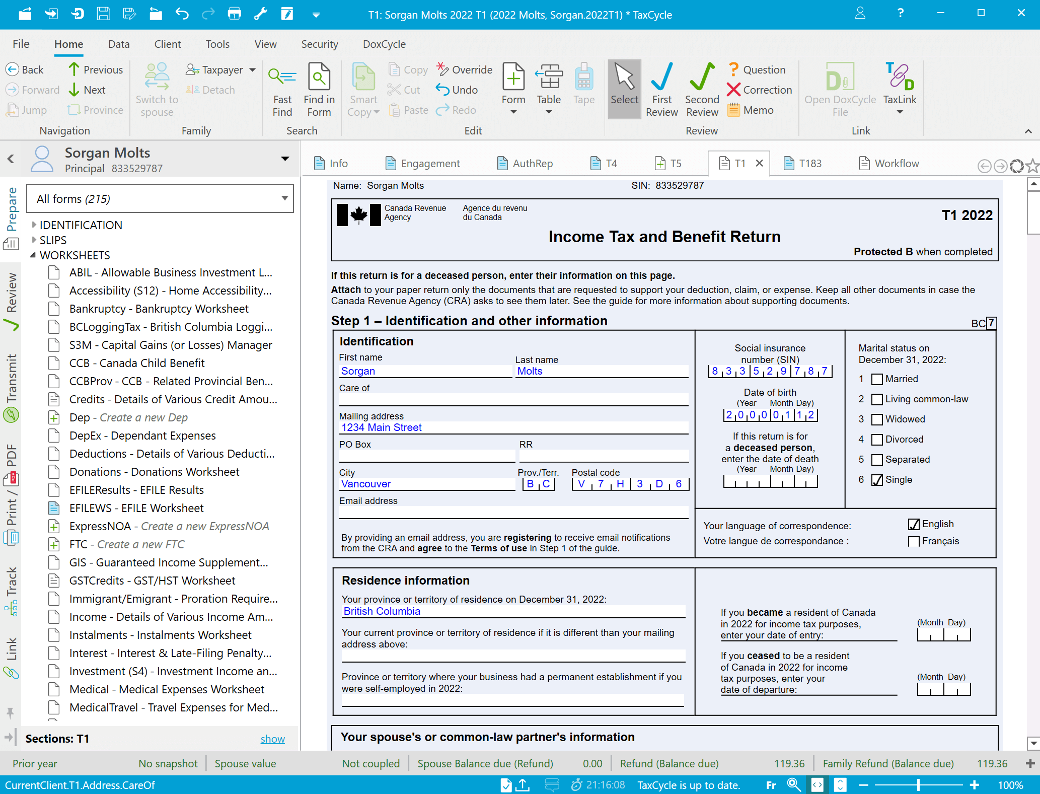Quebec Tax Form 2023 Printable Forms Free Online