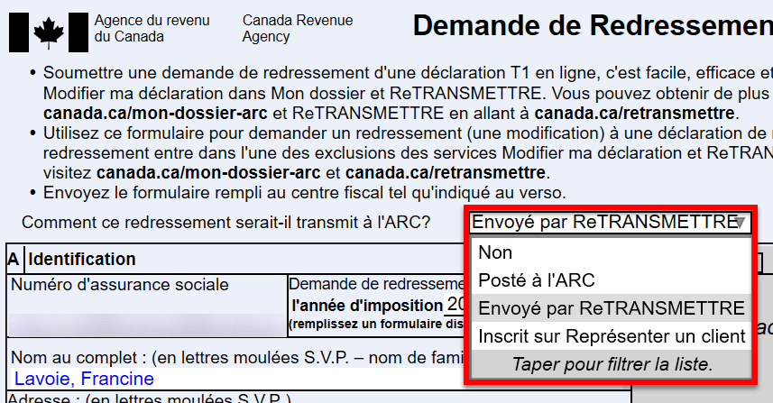 Méthode de production du T1-ADJ