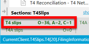 Screen Capture: T4Slips Data Monitor
