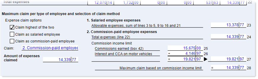 Employment Expenses T777 TaxCycle