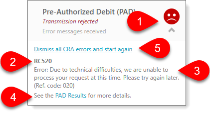 pad-rejected