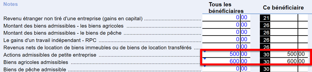 Capture d'écran : Case 30 du T3Ben