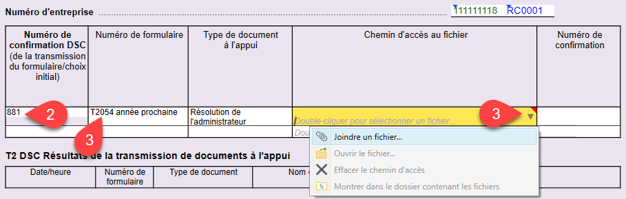 Screen Capture: SERsSupport worksheet