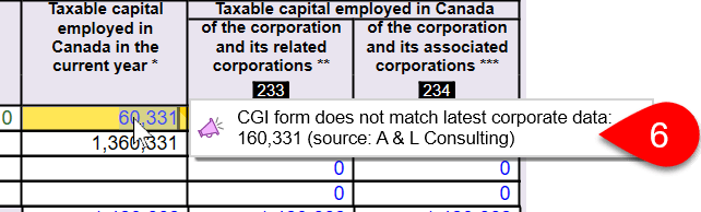 Le formulaire RGE ne correspond pas aux dernières données de l'entreprise.