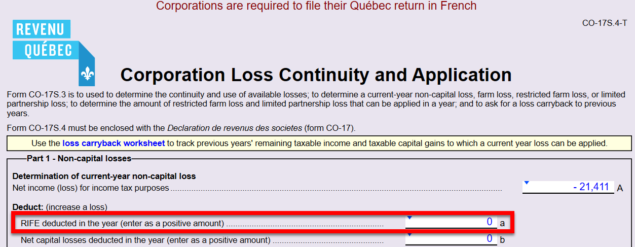 Screen Capture: RIFE deduction on CO17S4