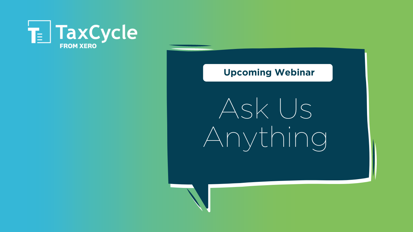 The TaxCycle Ask Us Anything Webinar is Back!