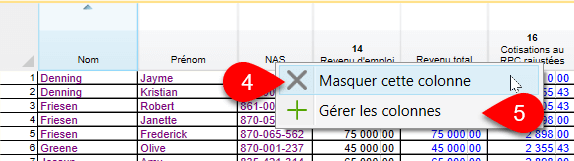 Image : Masquer cette colonne