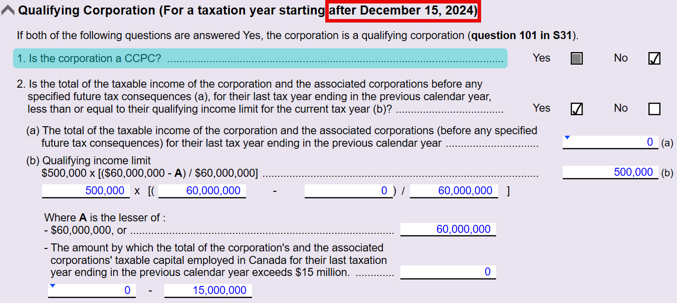 Screen Capture: S31 after 2024