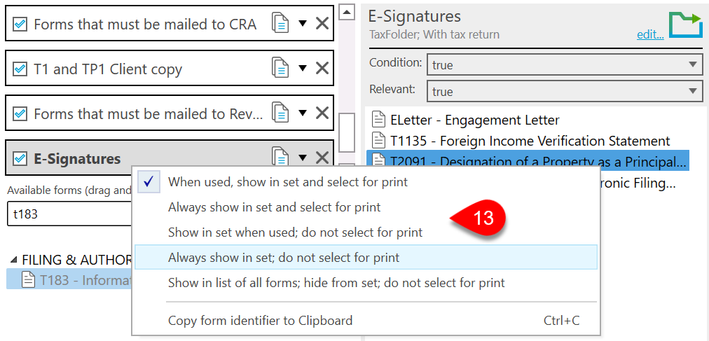 Screen Capture: Right click to adjust settings
