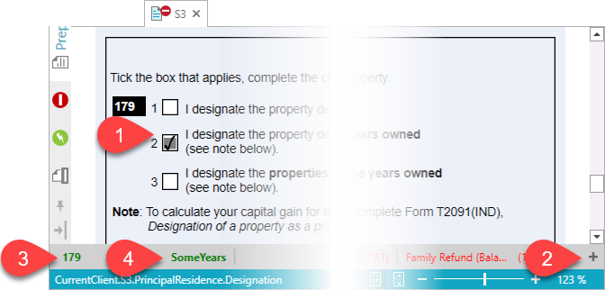 Add a group of check boxes to the Data Monitor to see the value for each box.