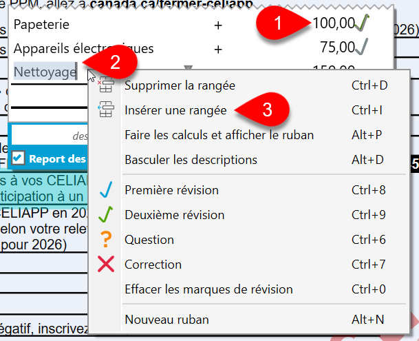 Capture d'écran :