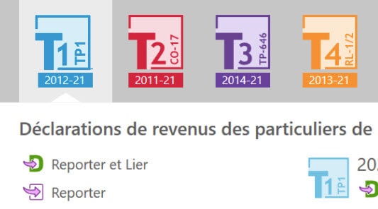 Modules d'impôt
