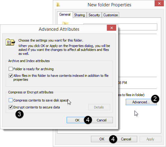 Encrypt a Windows Folder | TaxCycle