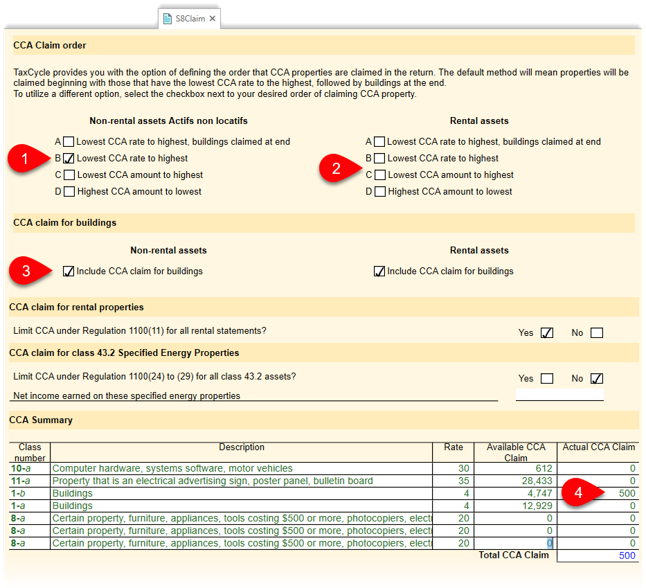 S8Claim worksheet