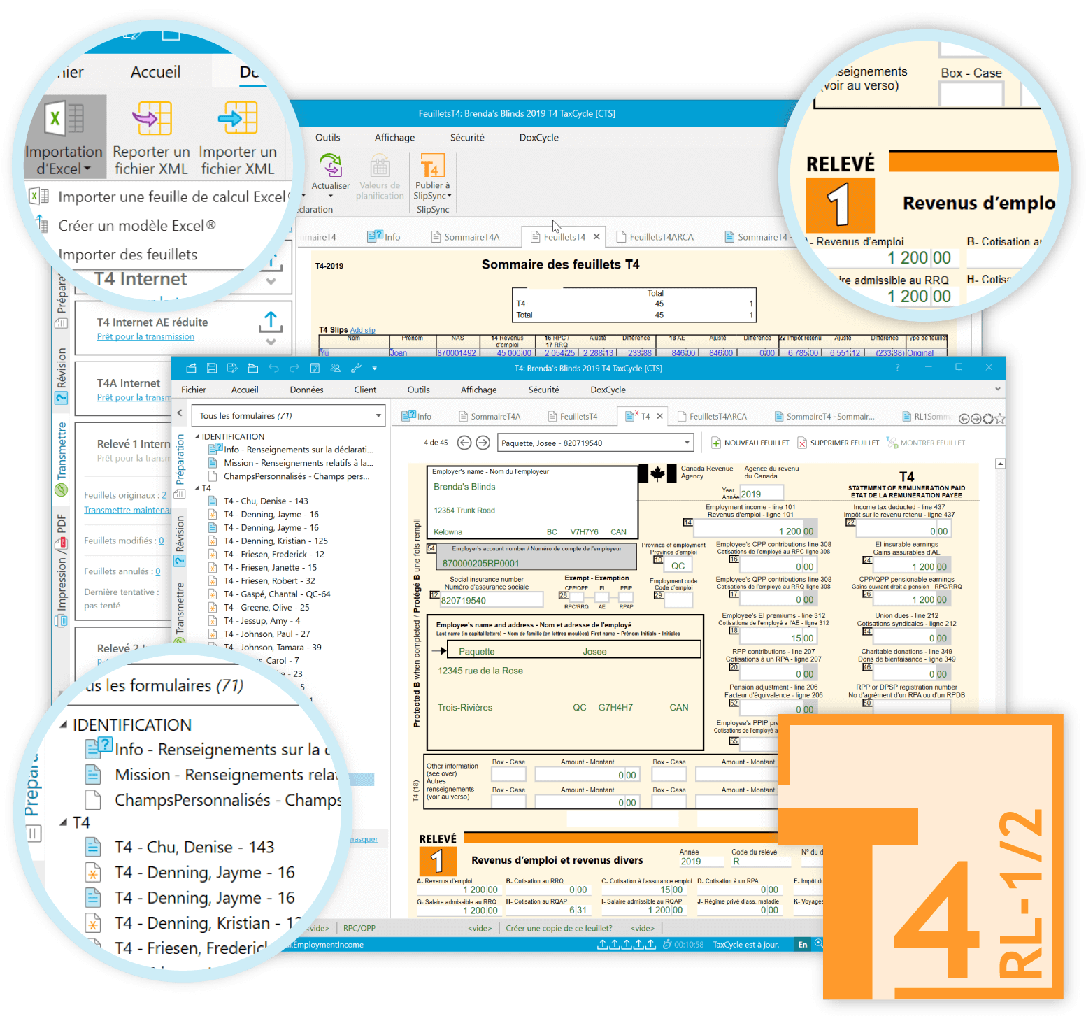 Taxcycle T4 T4a Et Releves 1 2 Taxcycle