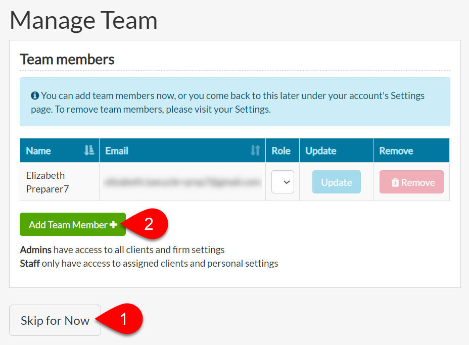 Add a Team Member