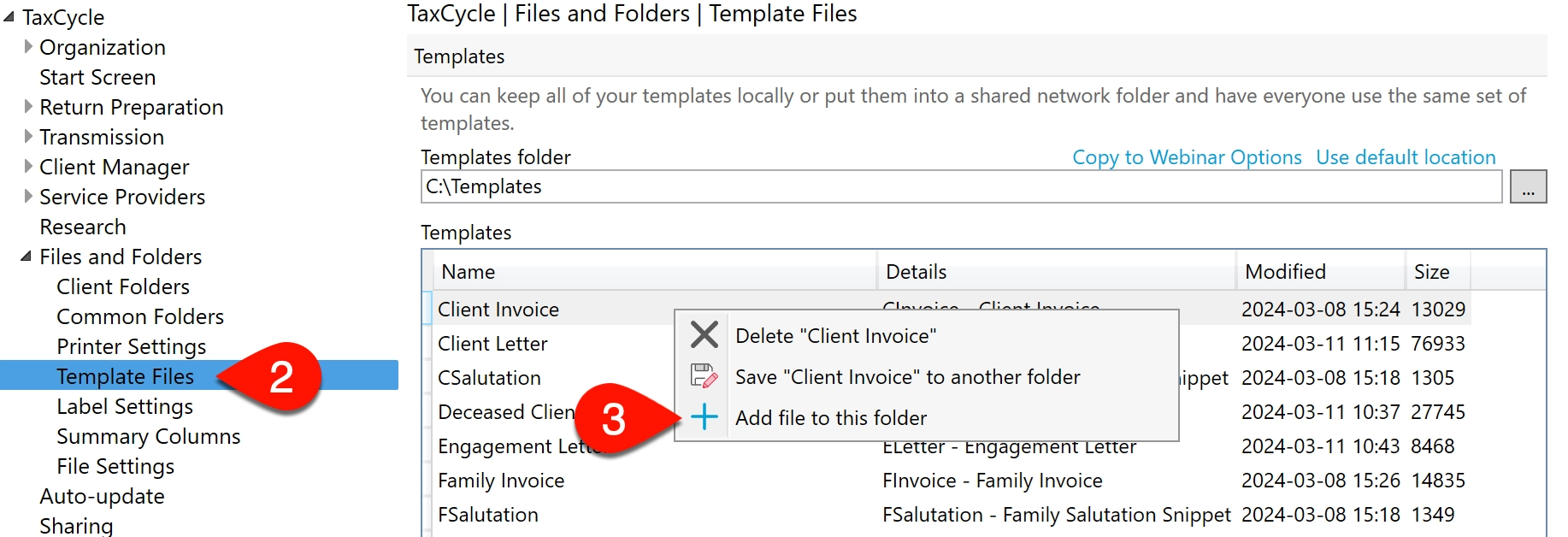 Screen Capture: Add file to this folder