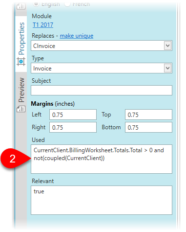 CInvoice used condition