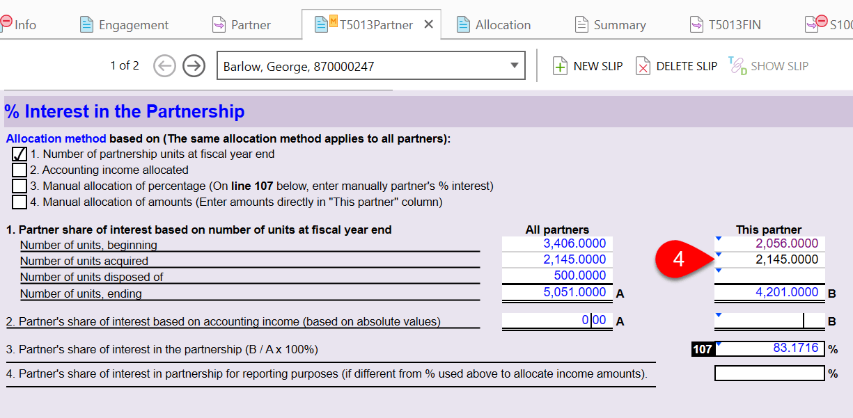 preparing t5013 and tp 600 partnership returns taxcycle p&l industries