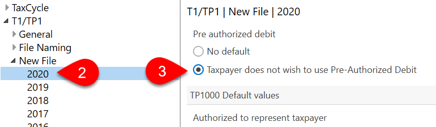Screen Capture: New File Options