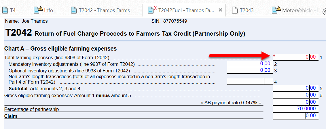 Screen Capture: T2042Fuel, Chart A