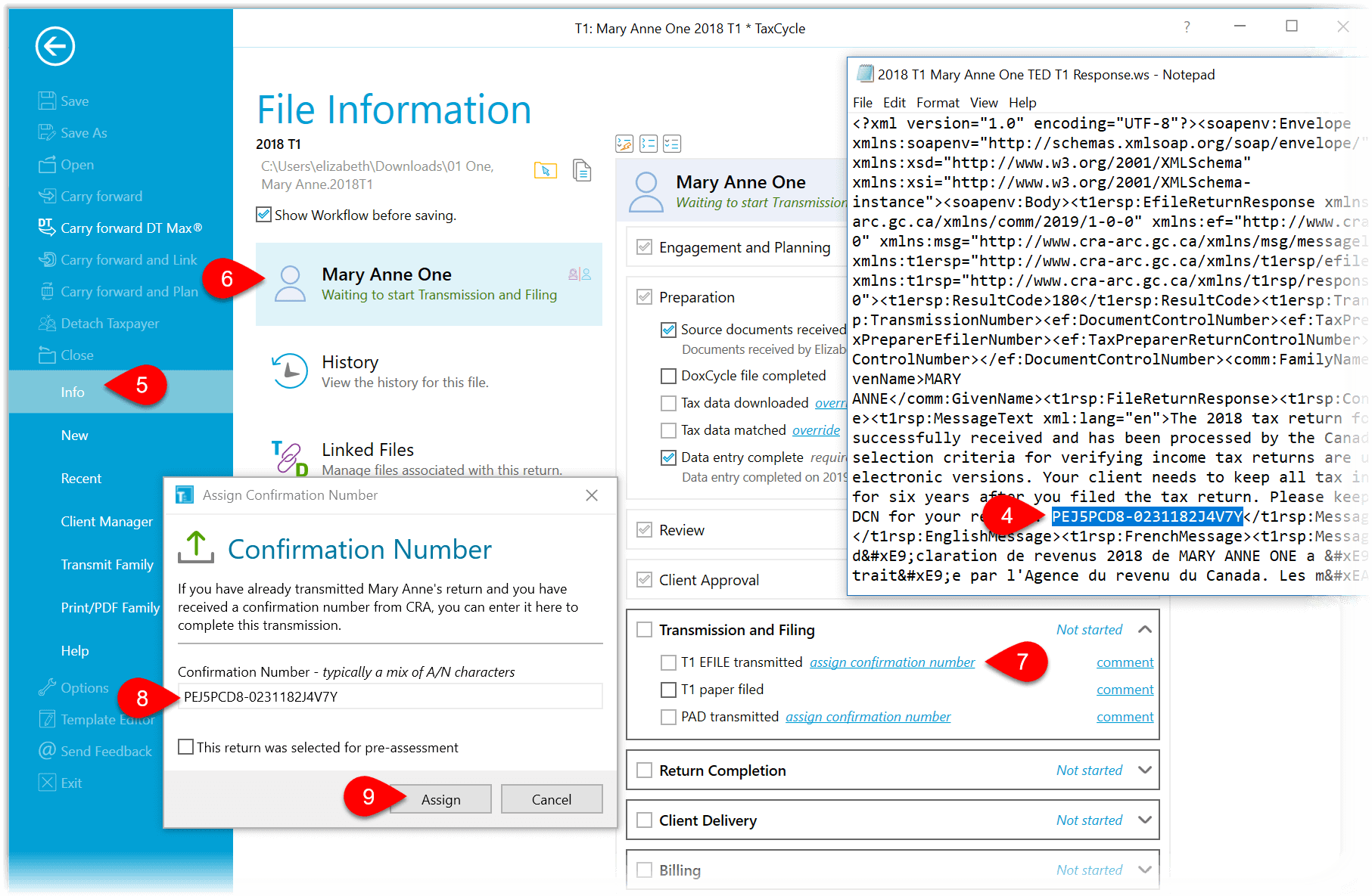 2019-t1-efile-assign-confirmation-number