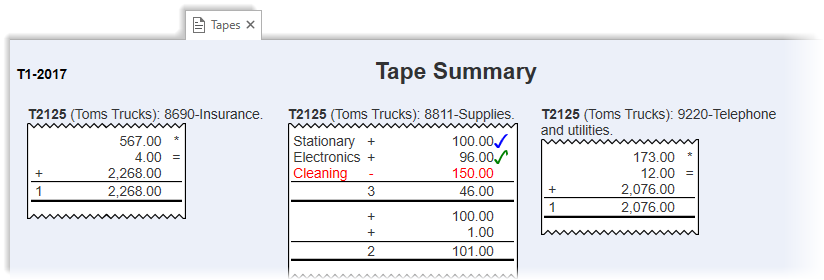 tape-summary