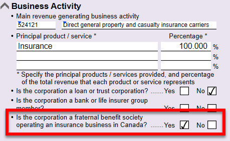 Screen Capture: Question on the Info worksheet