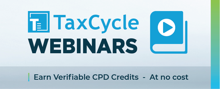 TaxCycle Webinars 2021